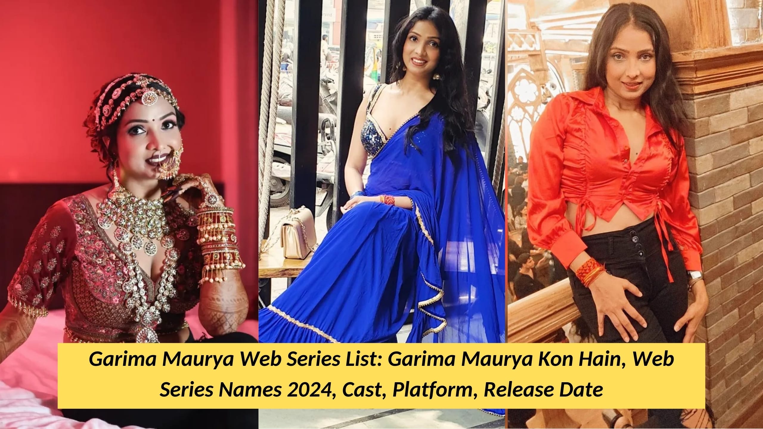 Garima Maurya Web Series List